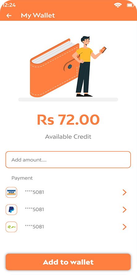 Food delivery app Code Authentication